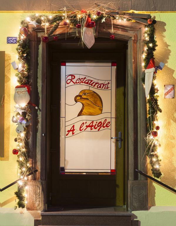 ホテル Restaurant A L'Aigle Wimmenau エクステリア 写真