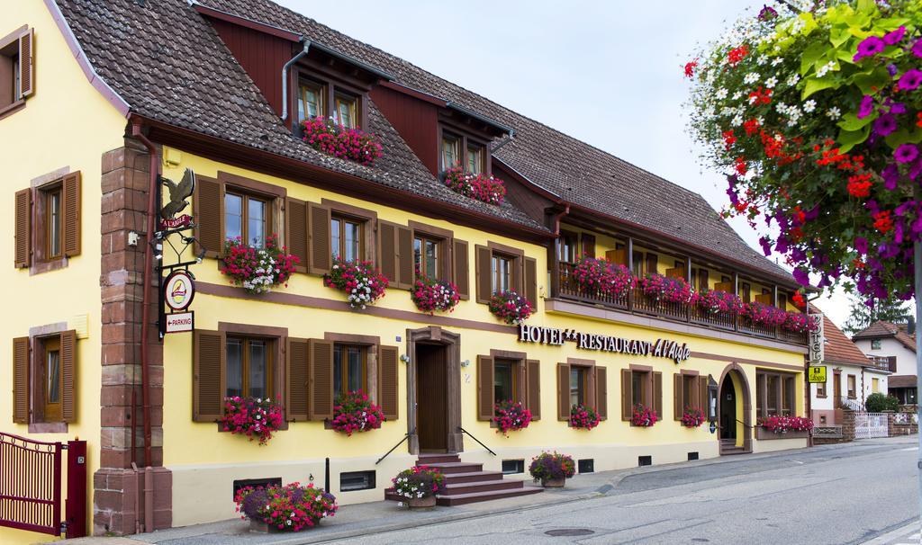 ホテル Restaurant A L'Aigle Wimmenau エクステリア 写真