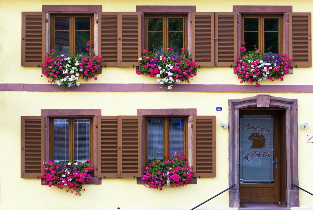 ホテル Restaurant A L'Aigle Wimmenau エクステリア 写真