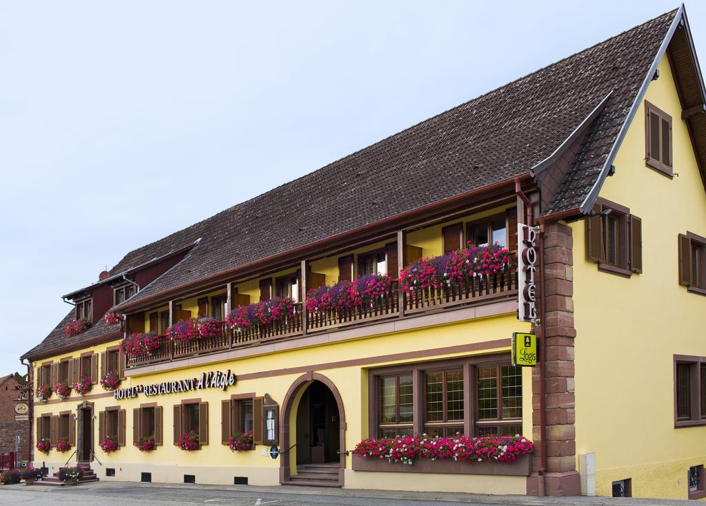 ホテル Restaurant A L'Aigle Wimmenau エクステリア 写真